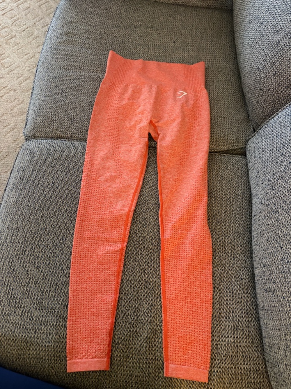 Gymshark Vital Seamless Leggings - Orange Marl